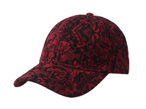凯维帽业-2015新款粗线绣花六页时装棒球帽  设计款 时尚潮流定做 -BM077