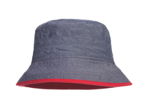 凯维帽业-户外遮阳帽 渔夫边帽 纯色简约 儿童 成人款 广州工厂订做-YM097